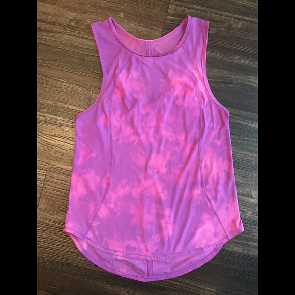 lululemon athletica Tops - 🌈SALE! Lululemon Custom Tie Dye Sculpt Tank